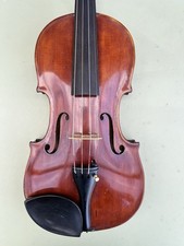 Top 4/4 Geige, Brand Stempel:  Seidel, Markneukirchen, Brillant. meister Geige.