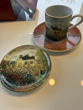 Goebel Artis Orbis 3-teiliges Set Claude Monet Plus Miniteller