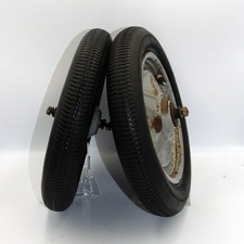 2 Räder 12½x2¼ – DDR Original – Liliput Kettcar Tretauto Roller Patina (963)