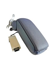 Audi A6 4B Mittelarmlehne Armlehne Stoff blau Telefon Nokia original (82)