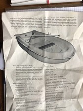 Ruderboot, Polyäthylen, 2,16 m lang, 1,13 m breit