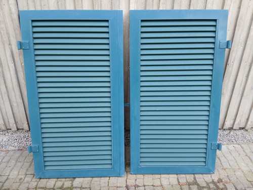 Paar fensterladen - paar,
