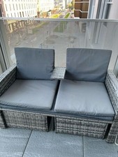 Polyrattan lounge gartensofa - polyrattan,