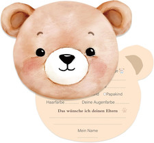 Baby Shower Ratespiel Karten