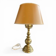 Vintage Tischlampe Messing 56