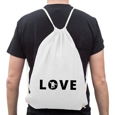 Love Skateboard Turnbeutel -