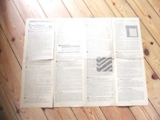 Erikas Handarbeiten 61 Kinder 2-4J Strickanleitung Schwanen Wolle 21 30er Jahre