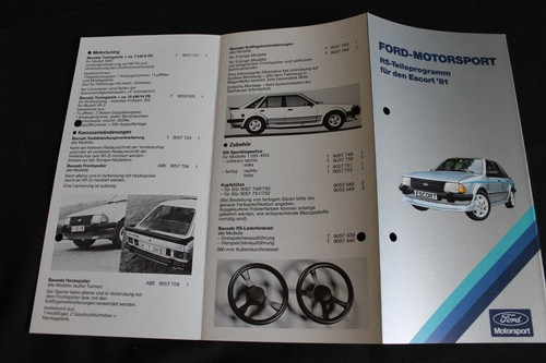 Prospekt brochure 1981 - prospekt,