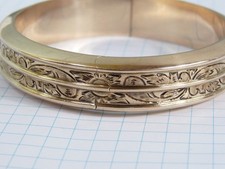 antiker Gelb Gold Armreif