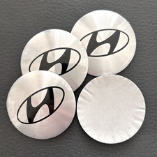 4x 56mm Hyundai Nabendeckel