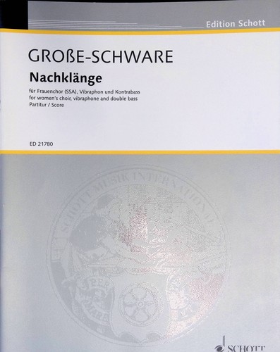 Nachklänge frauenchor - nachklänge,
