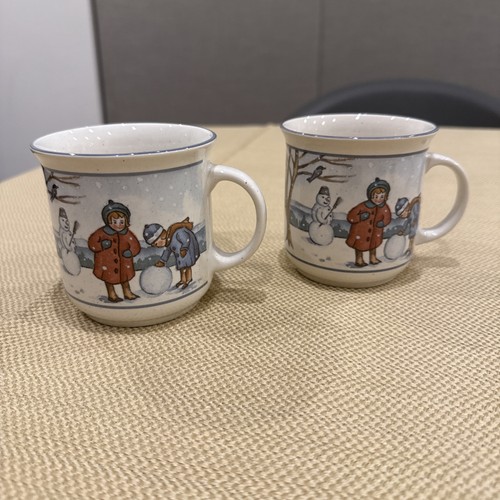 Pfalzkeramik winterzeit tasse - pfalzkeramik,