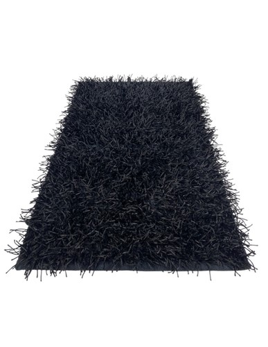 Moderner schwarzer shaggy - moderner,