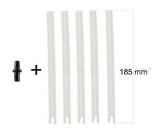 Milch-Schlauch Set passend für Saeco Tchibo Cafissimo Latte - Karaffe Behälter
