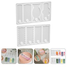  2 Pcs Kunsthandwerk Machen Schimmel Silikonform Für DIY-Kunsthandwerk