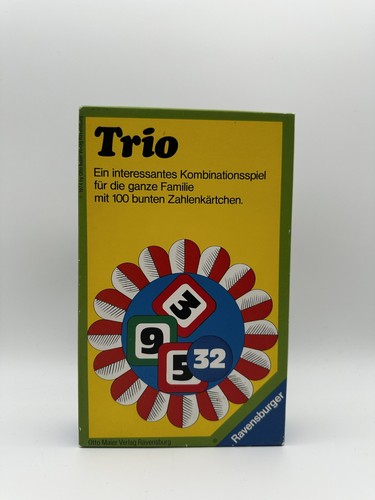 Trio ravensburger 1974 - ravensburger,