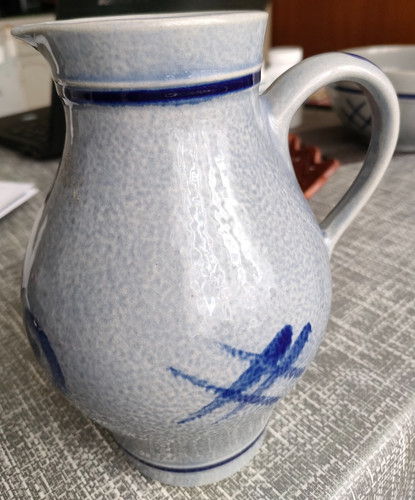 Steingut krug liter - krug, 1