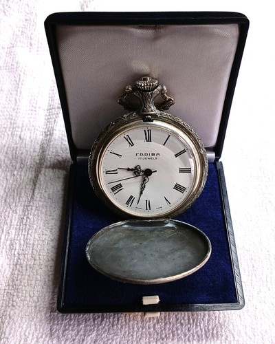 Vintage fariba taschenuhr - vintage,