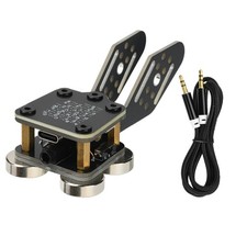 Dual-paddle Auto Key Morse Code CW Mechanical Switch Magnet Morse Code Trainer