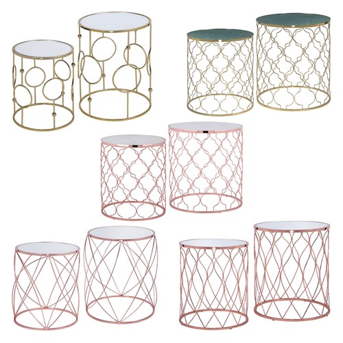 2er set beistelltisch - set,