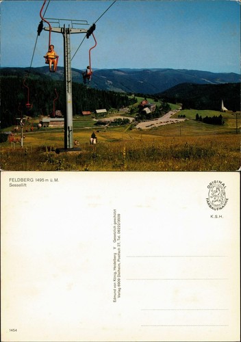 Ansichtskarte feldberg - ansichtskarte,
