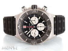 NEU - Breitling Super Chronomat B01 AB0136251B1S1 Stahl - Rubber Schwarz (13938)