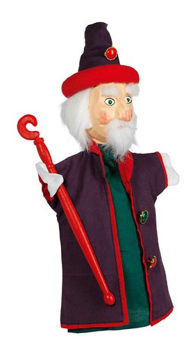 Handpuppe zauberer - handpuppe,