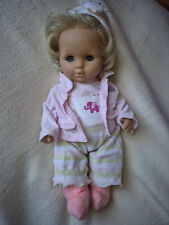 Original Zapf Puppe 40/15 JUNGE mit Kleidung Babypuppe