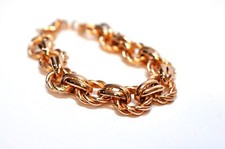 Milor Bronze Armreif Damen Armband Armkette Rose 21 cm 15-EJ2590/275