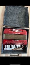 Akkordeon Hohner „Student IVM" in rot+ Koffer