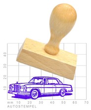 Oldtimer autostempel mercedes - oldtimer,
