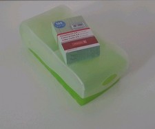 HAN A8 Karteikasten grün + 100 Karteikarten, Vokabel Karteibox
