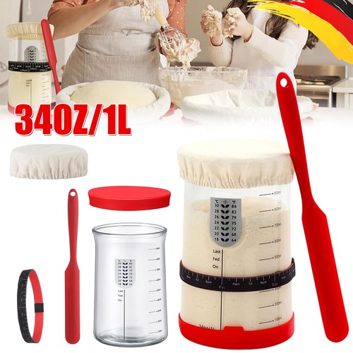 Sauerteig starter set glas - starter,
