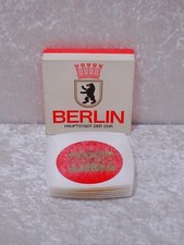6 Petz Plaste Untersetzer DDR Design Berlin Hauptsadt - Vintage - Souvenir - NOS