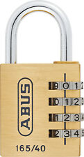ABUS 165/40 Zahlenschloss aus Messing Sicherheitslevel 4 - 2er Set