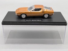 Modellautos 1:43 De Agostini Alfa Romeo Alfa Montreal mit Vitrine