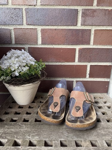 Leder latschen flip - leder, flops