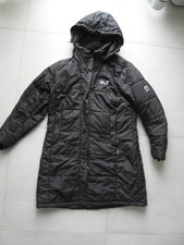Jack Wolfskin Damen Mantel Parka Gr. L (42/44) TOP  Zustand mit Kapuze Schwarz