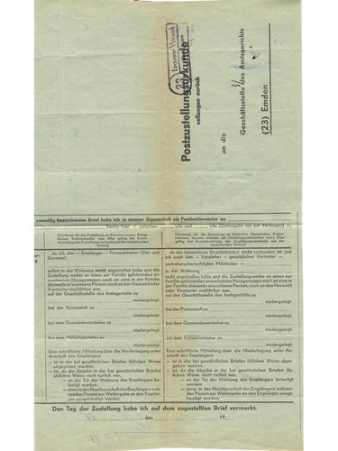 Landpoststempel - , 23