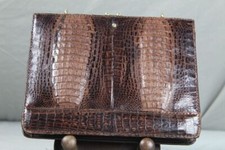 Vintage Leder Handtasche 60er