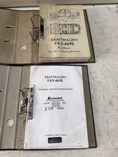 UAZ Modelle, 2x Ordner 