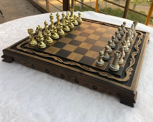Luxus schachspiel vintage - luxus,
