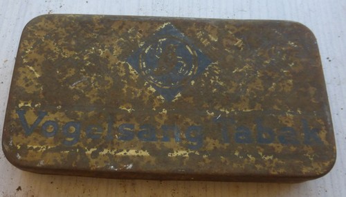 Alte tabak blechdose dose - alte,