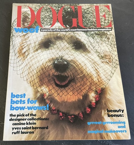 Vintage 1986 dogue magazine - vintage,