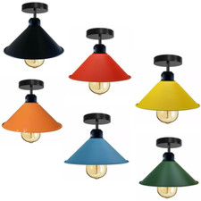Retro Deckenleuchte Deckenlampe Vintage Pendelleuchte Hängelampe E27 Flurlampe