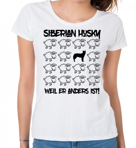 Siberian husky damen shirt - siberian,