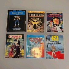 6x Niederländische Comics Aus