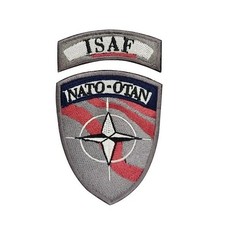 ISAF NATO Patch Afghanistan