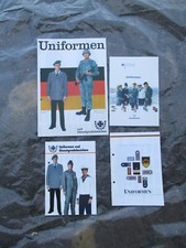 Konvolut Broschüren Uniformen und Dienstgradabzeichen Bundeswehr BW