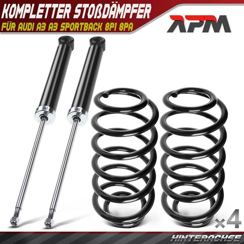 Komplett stoßdämpfer - 4x,